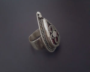 Kazakh Silver Ring - Size 7