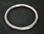 Ethnic Carved Bangle Bracelet from Nepal