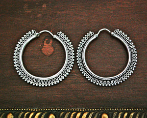 Rajasthani Hoop Earrings - LARGE