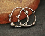 Tribal Rajasthani Hoop Earrings