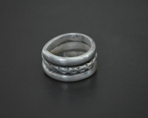 Old Pinky Coil Ring from Rajasthan - Size 4.5