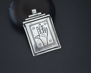 Tuareg Hamsa Silver Pendant