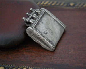 Old Tribal Silver Rajasthani Pendant