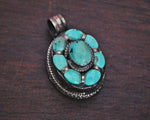 Nepali Turquoise Pendant