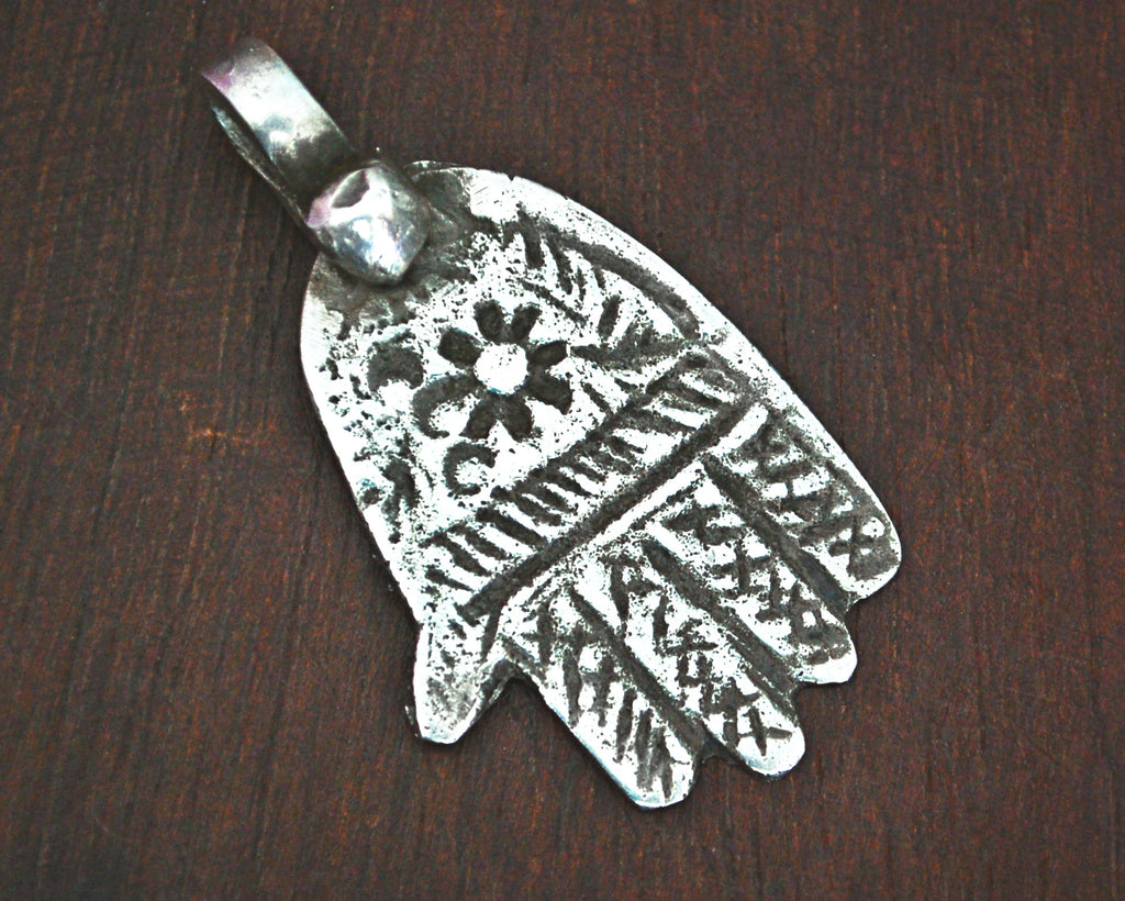 Old Berber Hamsa Pendant