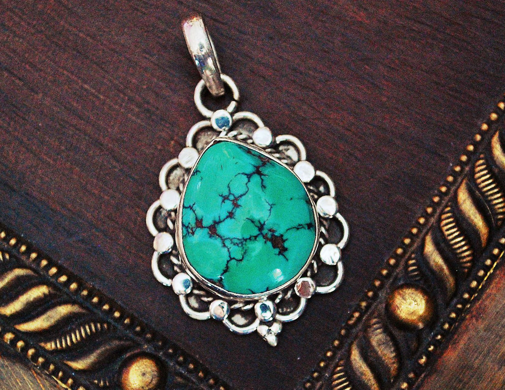 Turquoise Pendant from India