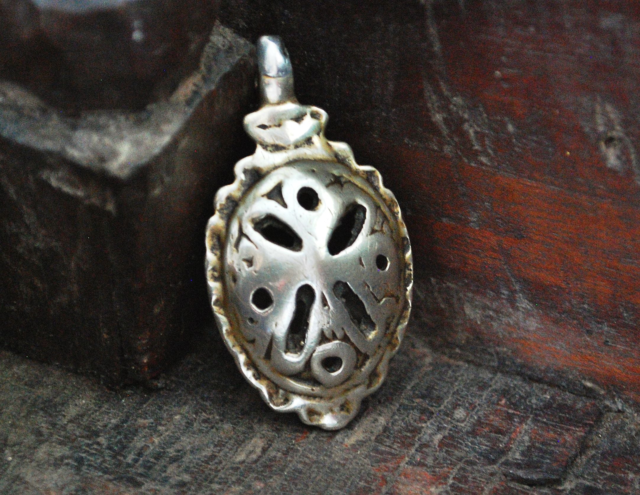 Old Berber Silver Pendant