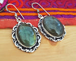 Ethnic Labradorite Earrings