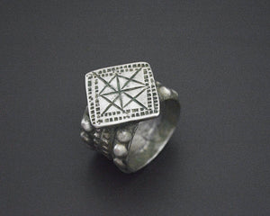 Antique Omani Silver Ring - Size 10.5