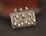 Rajasthani Tribal Silver Pendant with Bells