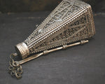 Yemeni Silver Khol Container