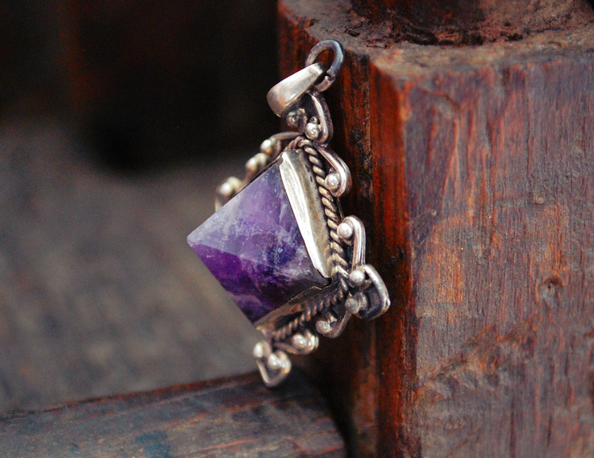 Amethyst Point Pendant