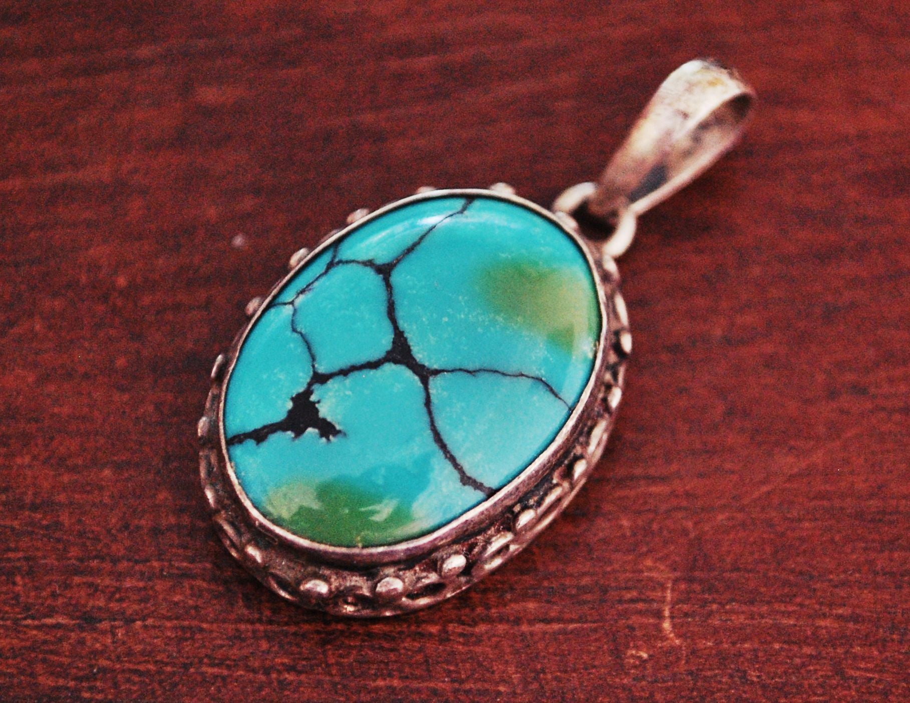 Turquoise Pendant from India