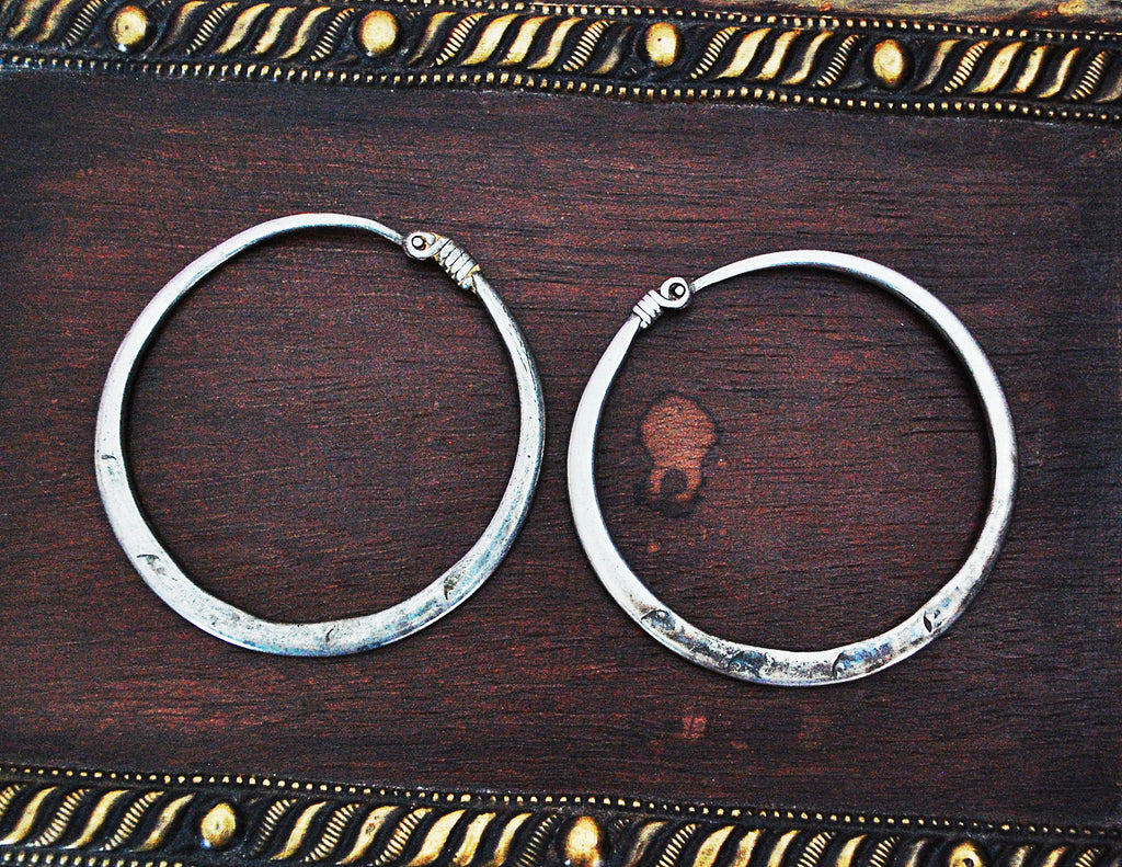 Lybian Berber Hoop Earrings