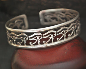 Egyptian Eye of Horus Cuff Bracelet