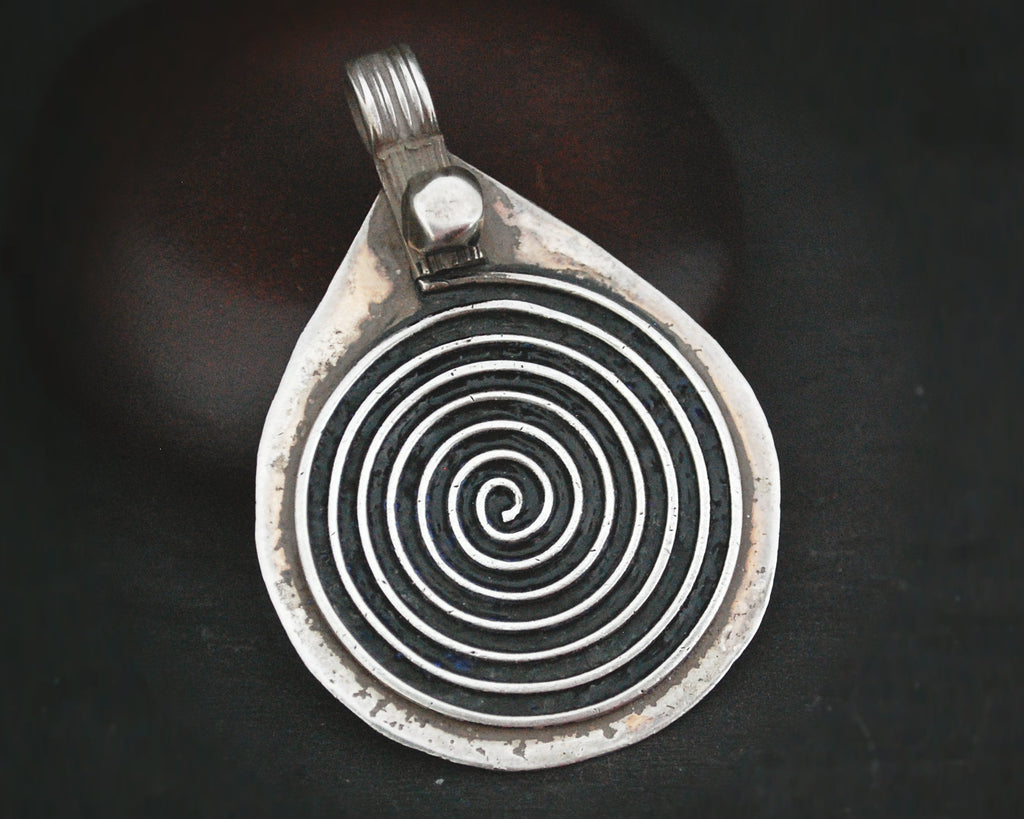 Berber Spiral Pendant from Morocco