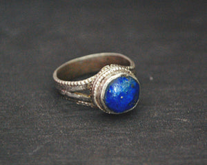 Afghani Lapis Lazuli Ring - Size 8.25