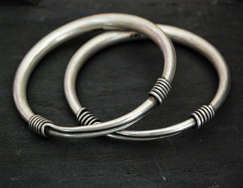 Hmong Miao Bangle Bracelet - PAIR