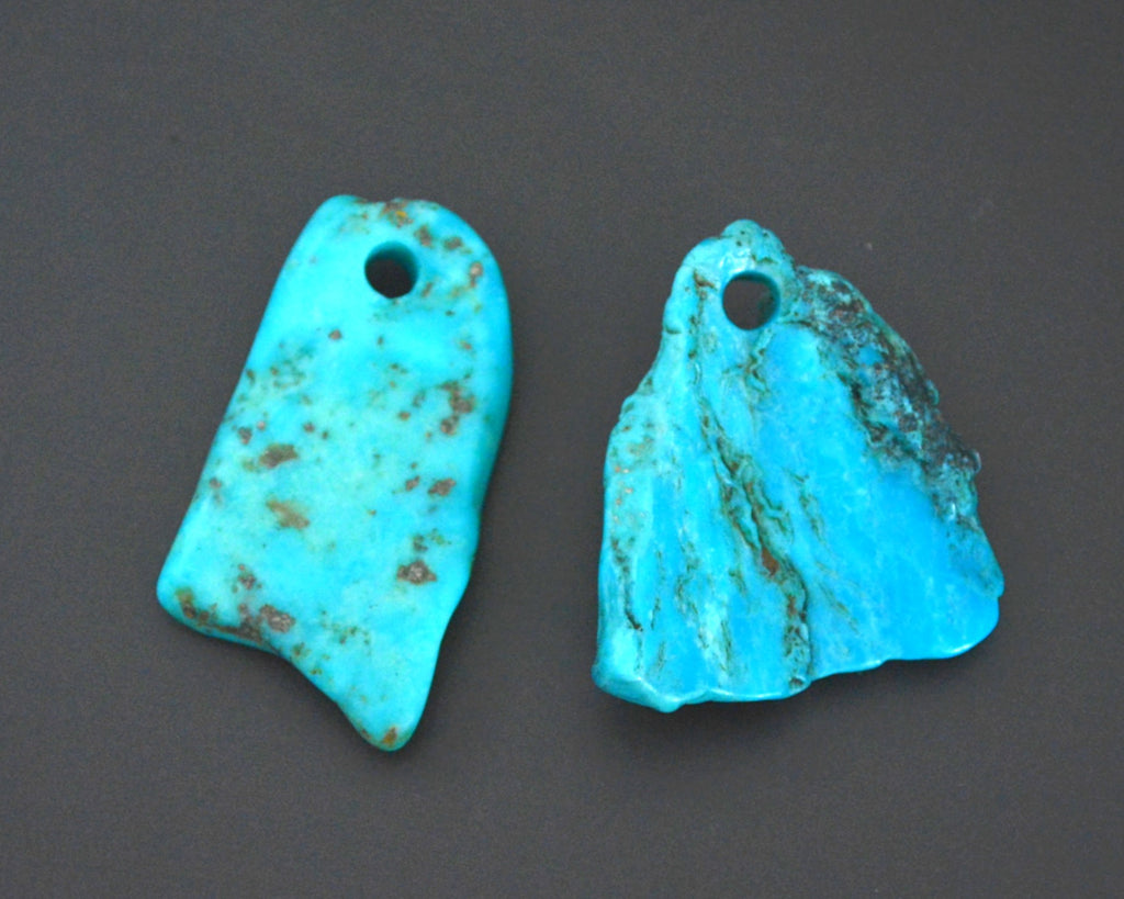 Free Form Arizona Turquoise Nugget Pendant