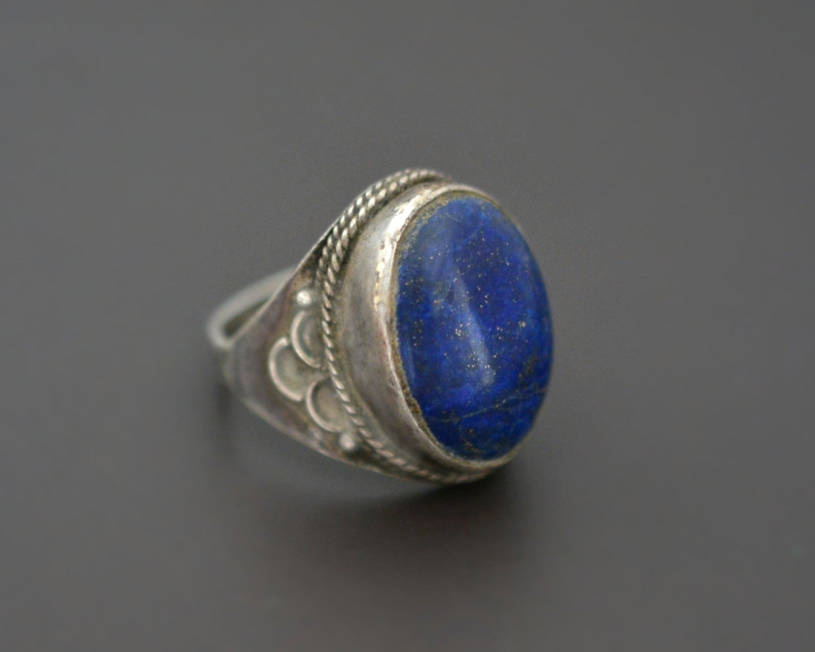 Lapis Lazuli Ring from India - Size 9.5