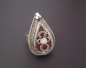 Kazakh Silver Ring - Size 7