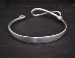 Vintage Sterling Silver Modernist Bracelet - Swiss Designer Bracelet