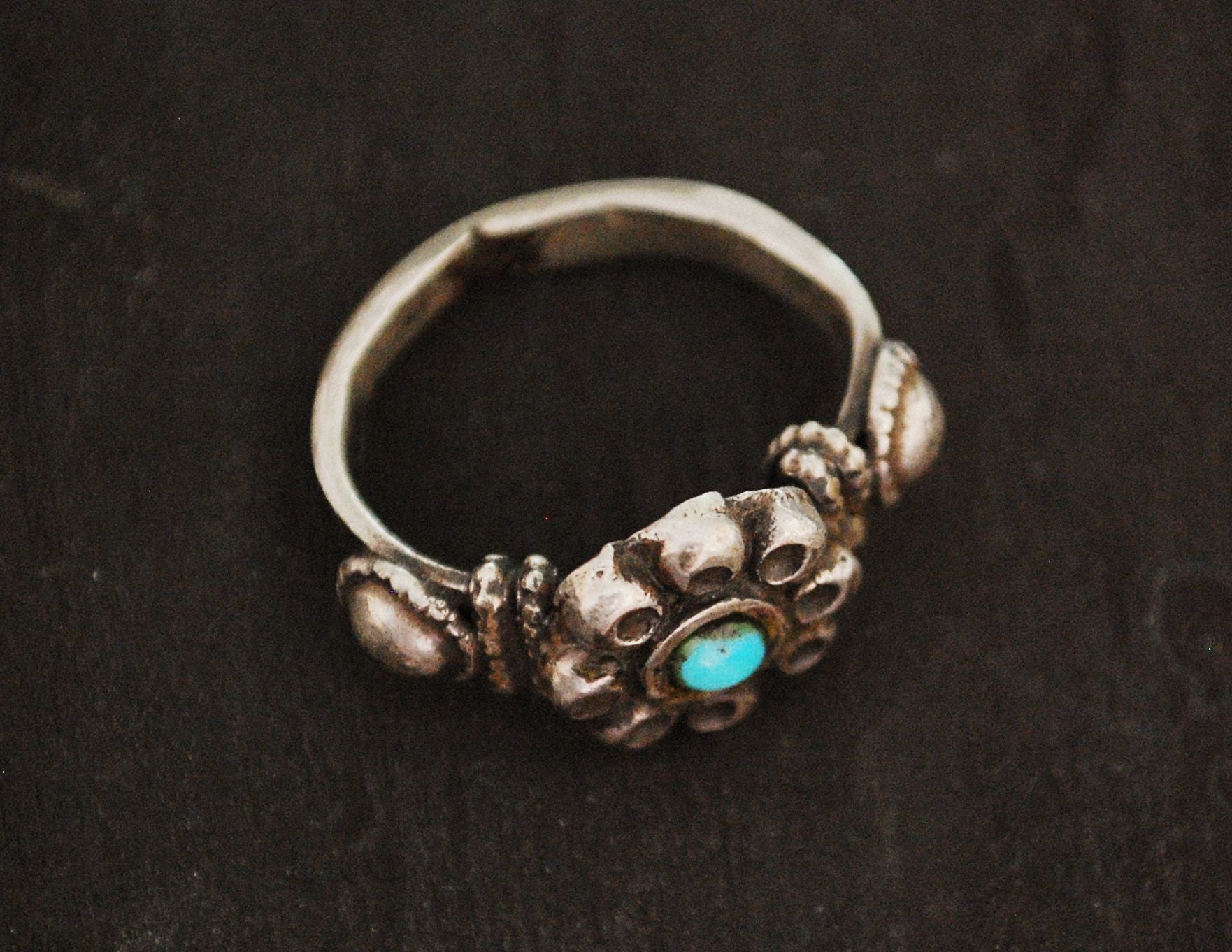 Rajasthani Turquoise Ring - Size 6