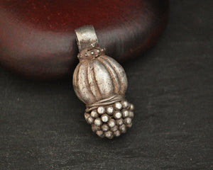 Old Rajasthani Silver Amulet Pendant