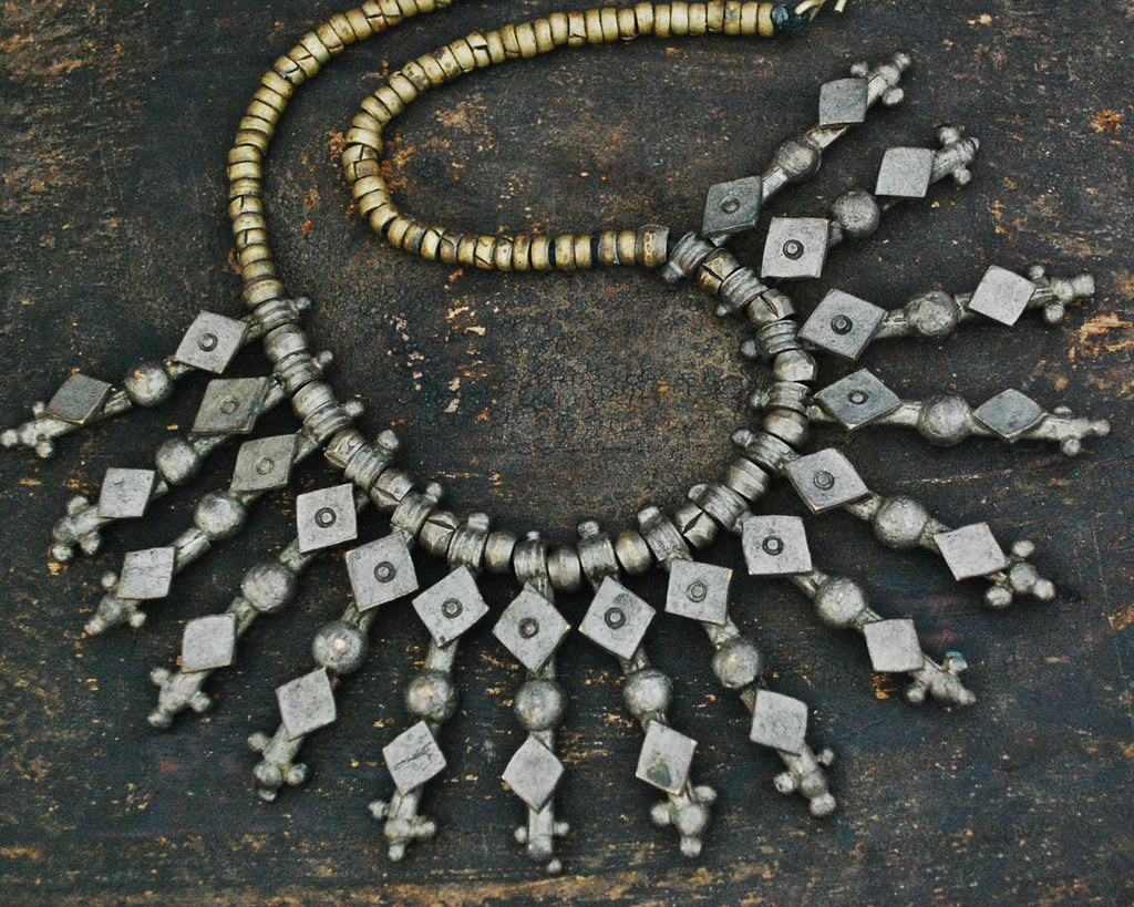 Rustic Ethiopian Brass Necklace