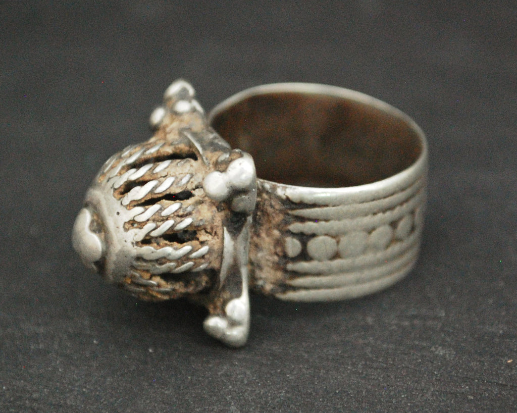 Antique Omani Silver Ring - Size 7