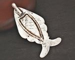 Antique Tunisian Fish Amulet Pendant