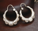 Ethnic Hoop Earrings from Nepal - Small