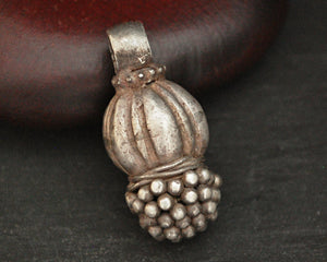 Old Rajasthani Silver Amulet Pendant