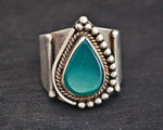 Ethnic Aventurine Ring - Size 9