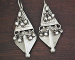 Tribal Rajasthani Silver Earrings