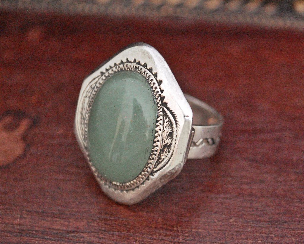 Tuareg Aventurine Ring - Size 7.5