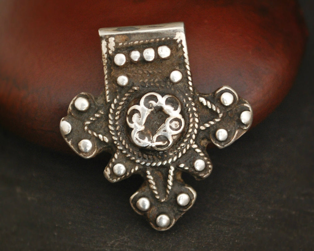 Old Berber Boghdad Cross Pendant