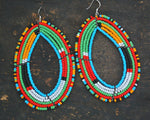 Large African Masaai Earrings