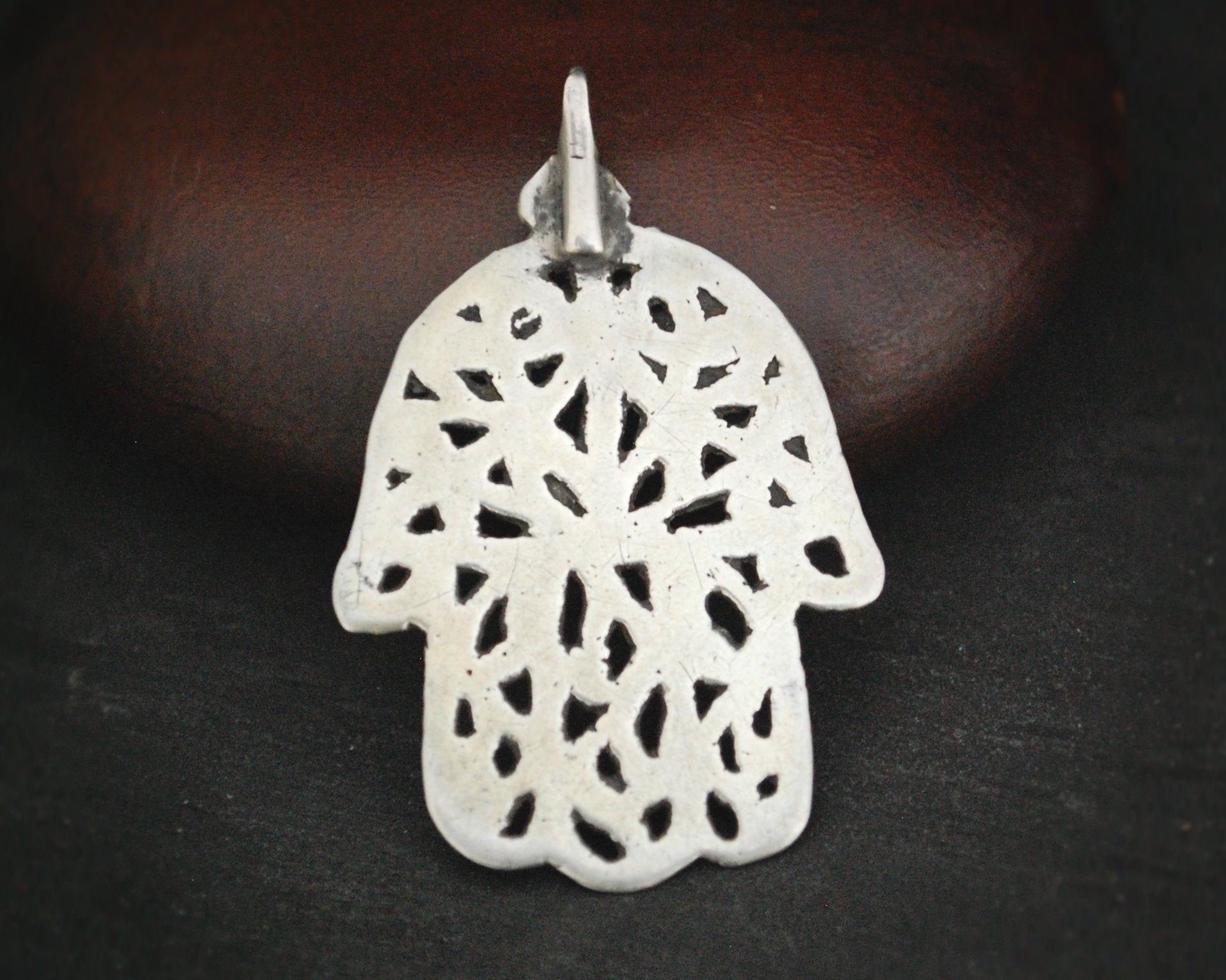 Antique Tunisian Hamsa Pendant