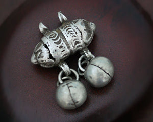 Old Yemeni Bedouin Pendant with Bells