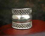 Ethnic Cigar Band Ring - Size 8