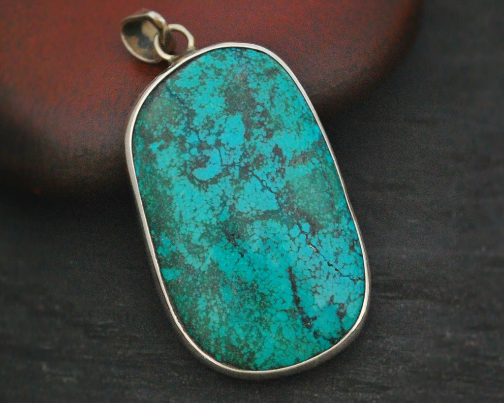 Ethnic Turquoise Pendant