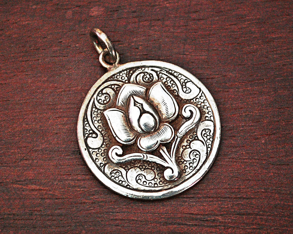 Nepali Lotus Pendant