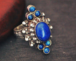 Ethnic Nepali Lapis Lazuli Ring - Size 10