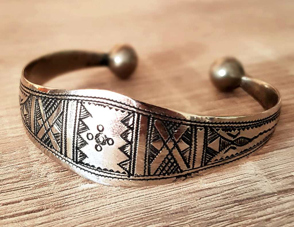 Tuareg Silver Cuff Bracelet