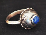 Vintage Afghani Lapis Lazuli Ring - Size 9