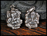 Ganesha Pendant - Sterling Silver Ganesha Pendant - Ganesha Amulet