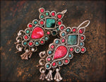 Rajasthani Earrings with Glass