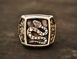 Native American Snake Ring - Size 10 1/2 - Snake Ring