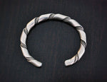 Navajo Twisted Cuff Bracelet - Native American Twisted Sterling Silver Cuff Bracelet